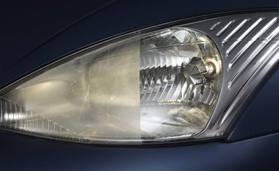Cloudy Headlight Cleaning